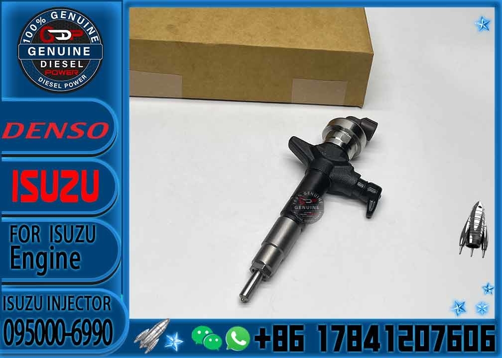Auto parts common rail injector Diesel Injectors nozzle For Isuzu D-Max 095000-6170 095000-6980 095000-6990 Fuel Injecto