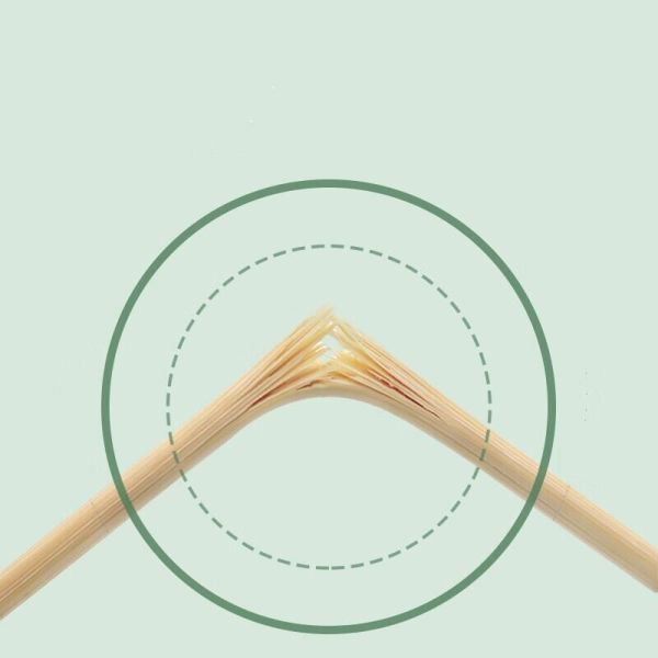 Round Disposable Bamboo Chopsticks Natural Color and Eco-Friendly for Household/Restaurant/Hotel