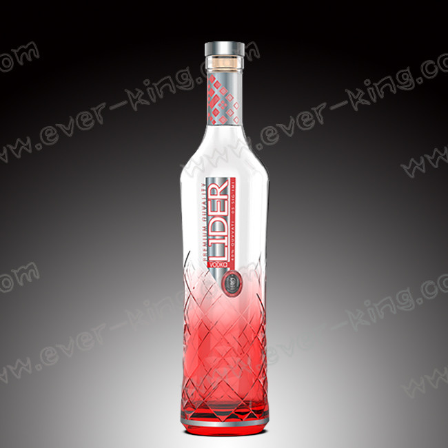Cap Sealing Metal Label 700mL Glass Spirit Bottles