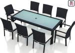 Outdoor Patio Furniture High Top Table , Commercial Grade Outdoor Dining