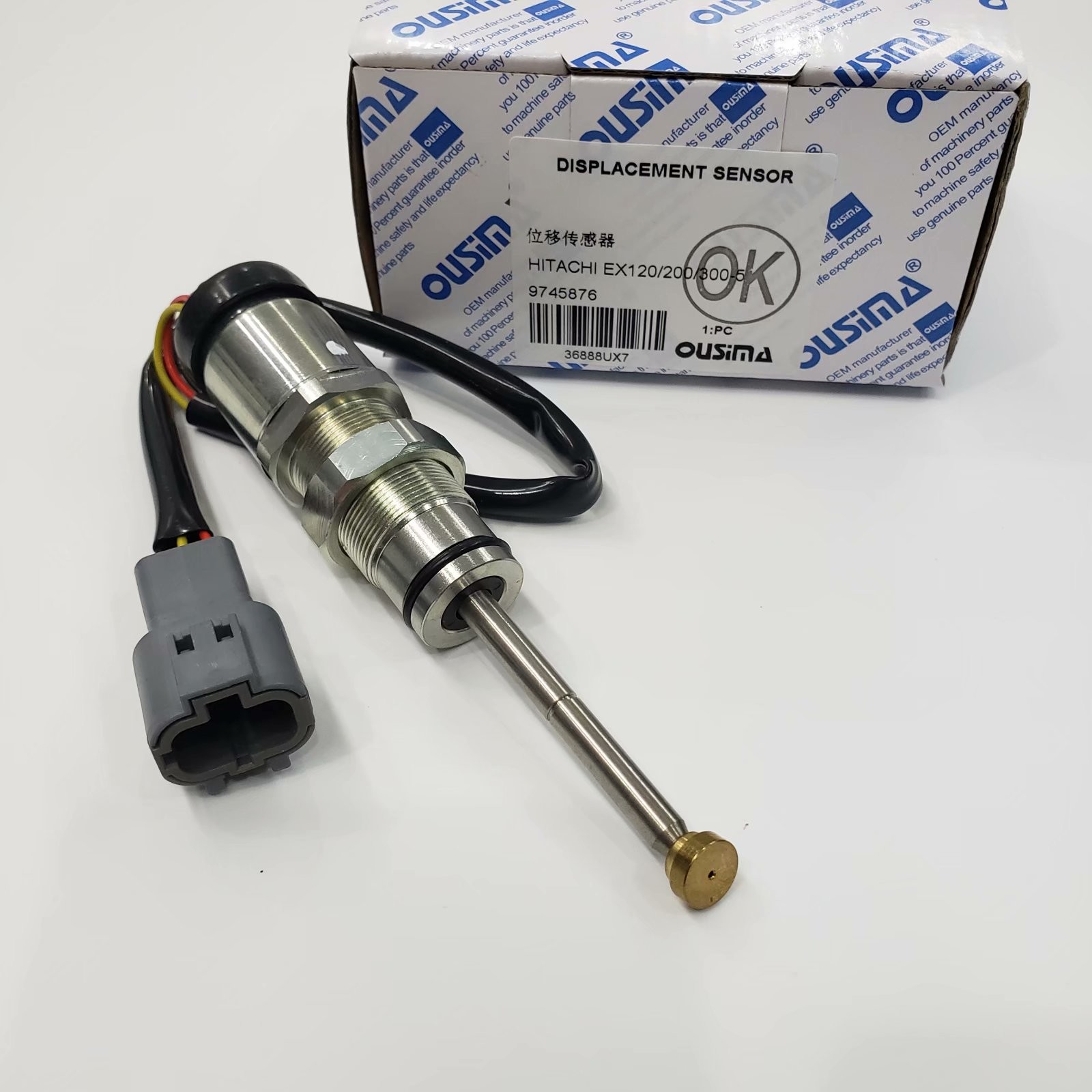 OUSIMA 9745876 Spare Part Hydraulic Sensor Valve For Excavator HITACHI EX120 EX200 EX300-5