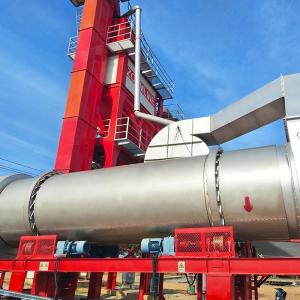 China asphalt Aggregate Dehydration 80t/H Drum Drying System wholesale