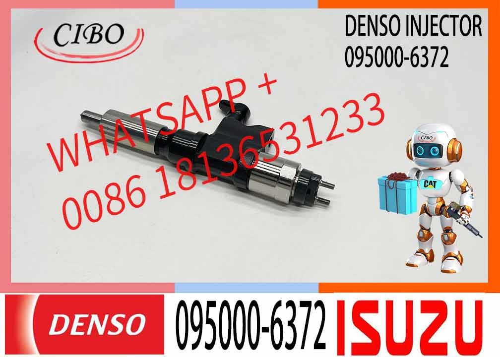 High Quality Common Rail Injector 8-97609789-5 8-97609789-6 8-97609789-2 095000-6372 for 4HK1 6HK1 Diesel Nozzle