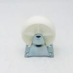 3 Inch White PP Wheel Furniture Cabinets Stable Caster