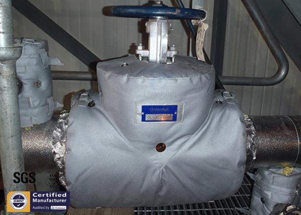 High Performance Removable Fiberglass Insulation Jacket Flange Valve Protect