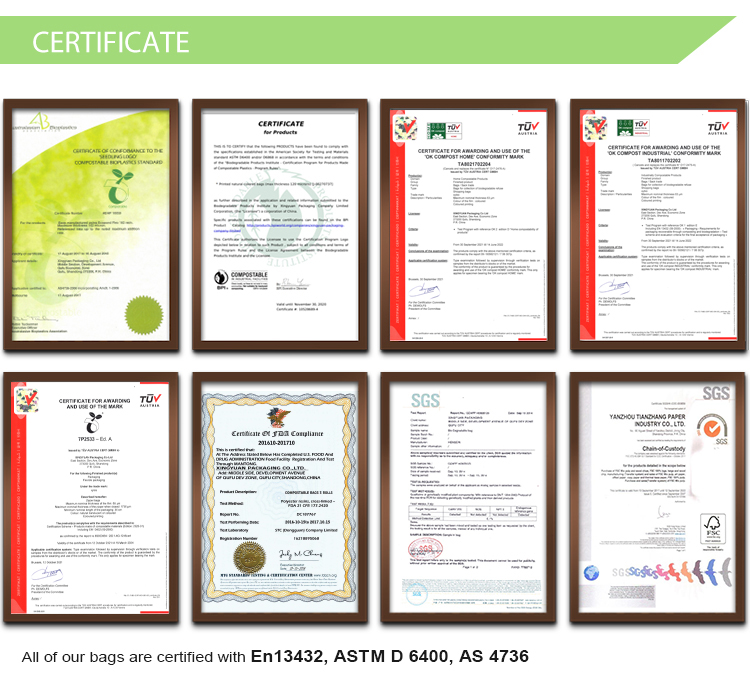 Biodegradable Cornstarch Mailer Shipping Bags Eco Friendly Recyclable