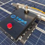 Dry Cleaning/Washing Solar Panels Cleaning Robot Rubber Track