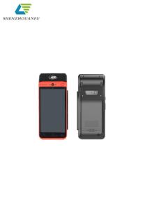 China Micro USB Android POS Terminal Orange Color Payment Terminal Android on sale