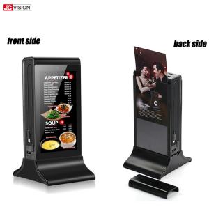 China Restaurant Hotel Table Top Digital Signage Table Advertising 20 40s Adjustable wholesale