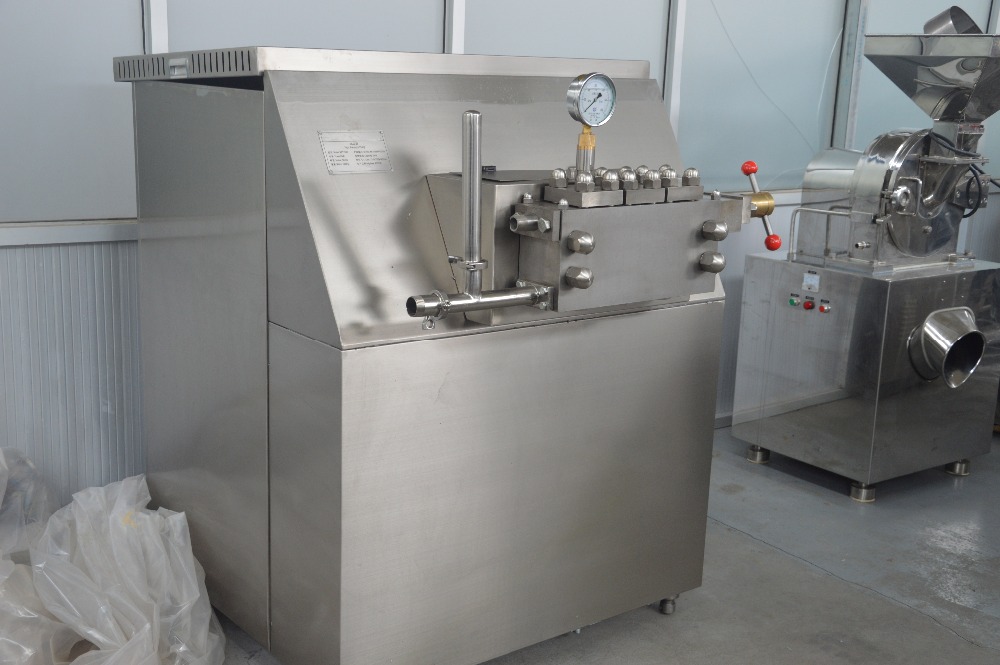 11KW 1500L/H High Pressure Homogenizer Machine for Milk in 220V/380V/440V/480V