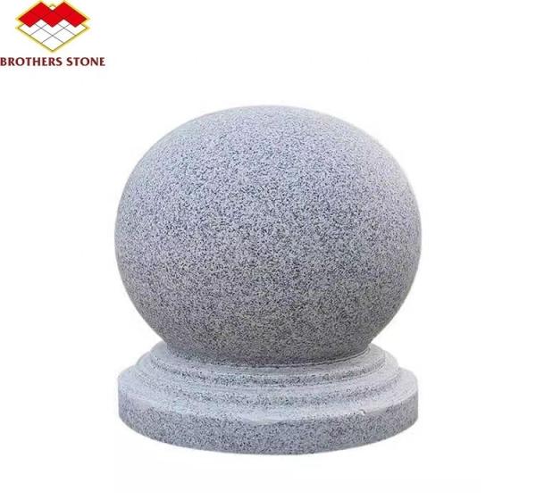 Modern Luxury Granite Floor Tile for Polished Surface Outdoor Barricade Ball