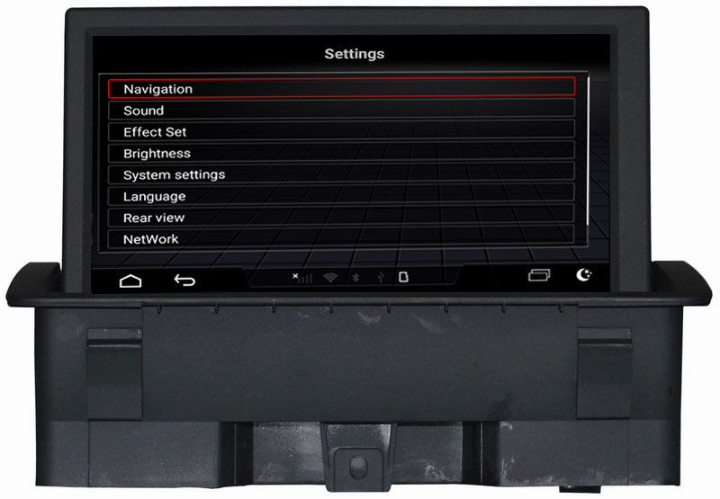 Ouchuangbo car radio gps navigation for Audi A1 2010-2016 support BT MP3 mirror link android 9.0 OS 4GB+64GB
