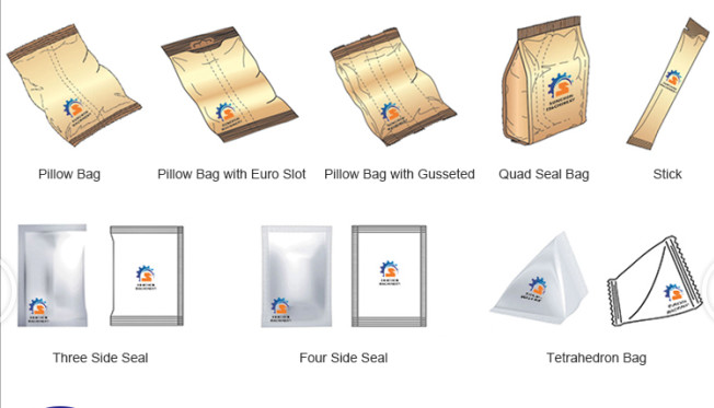 PLC Touch Screen 5bags/Min Ice Cube Packing Machine