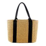 New Natural Rattan Style Fashion Plaited Article Paper Tote Handbag Shoulder