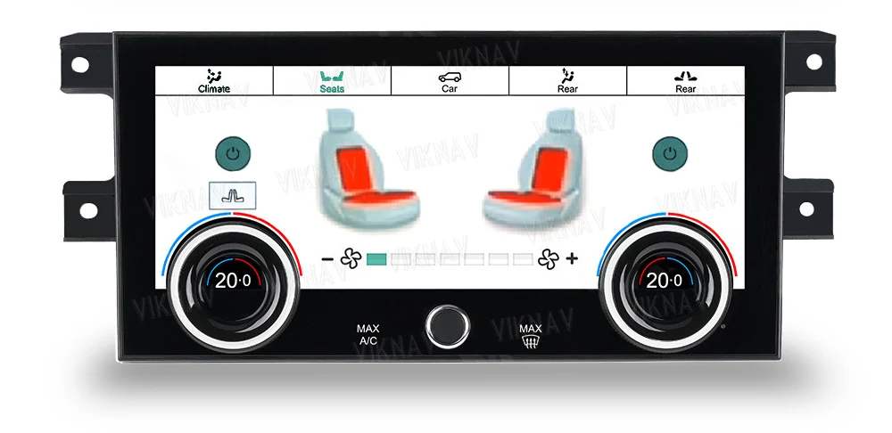 10.4 inch Android Car Radio For Land Rover Discovery 5 LR5 L462 2017-2020 GPS Navigation Player Touch Screen Carplay Hea