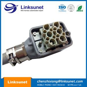 China Two Modula Industrial Wire Harness Crimping Harting Industrial Connectors wholesale