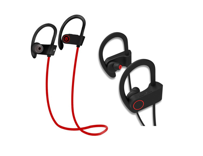 MIC QY7 Sports Bluetooth Headphones , 120mAh Wireless Sports Earphones In Ear