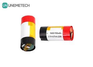 China 3A Discharge Cylindrical Polymer Lithium Ion Battery 18400 3.7v 1100mah LiPo Battery wholesale