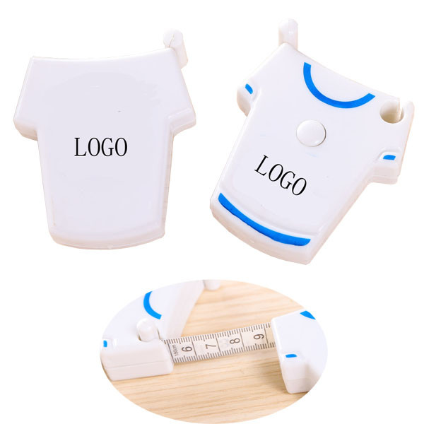 cartoon creative plastic tape cute T'shirt shape 71×66×20mm logo customized