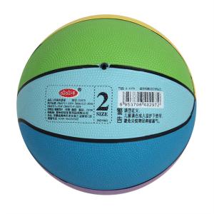 China Toddler Little Kids Mini Rubber Basketball Toy 6Inches PVC Eco Friendly wholesale
