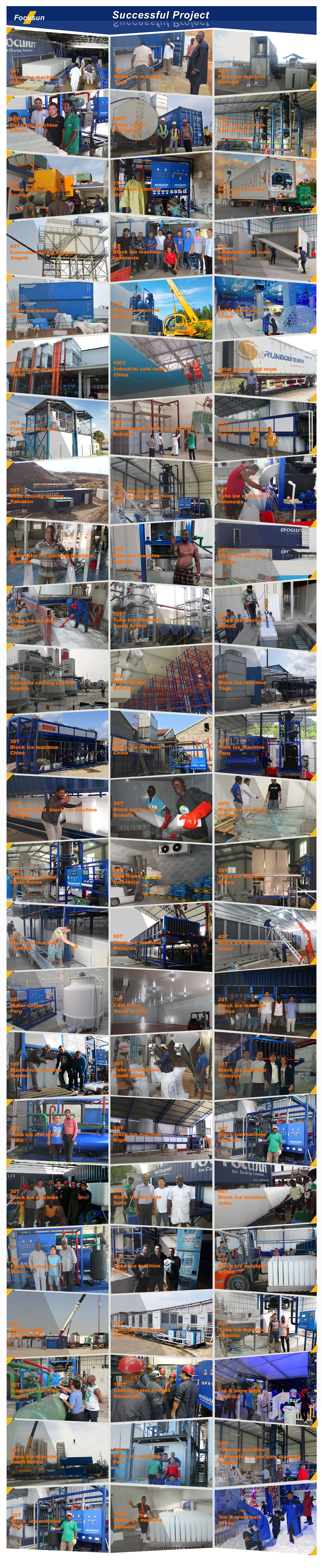 Provided Video Outgoing-Inspection 1ton 3ton 5ton 10ton Ice Maker Machine for Clear Ice