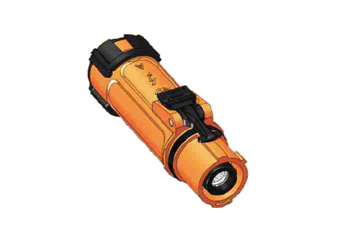 CE Waterproof Battery Connectors , 8mm Straight Angle 1 Pin Wire Connector