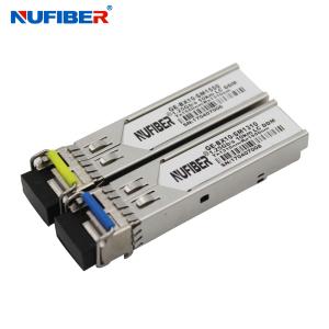 China Simplex LC 1.25G Sfp Transceiver Single Mode , Sfp Module 1310nm 1550nm wholesale