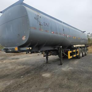 China 45000 Liter Used Tanker Trailer 3 Axles 45000L Second Hand Tanker Trailer wholesale