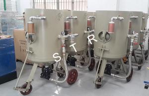 China Mobile Media Portable Sandblasting Equipment Rubber Rolls Valve Removal wholesale
