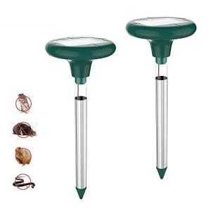 China Solar Energy LED Ultrasonic Rat Repellent Outdoor waterproof ABS Aluminum wholesale