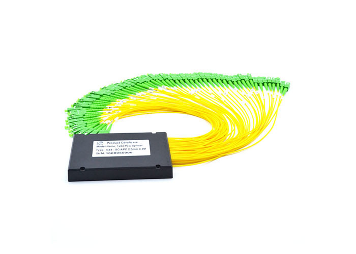 Small Size Optical Cable Splitter , High Reliability Fiber Optic Splitter For FTTH