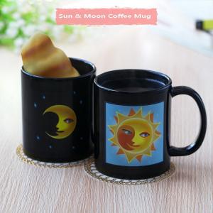 China Advertising Ceramic Custom Heat Changing Mugs 320ml / 11oz Capacity wholesale
