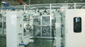 China Full Servo 280KW 450pcs/Min Diaper Manufacturing Machine wholesale
