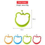 OEM Logo Sustainable Round Design Silicone Egg Rings