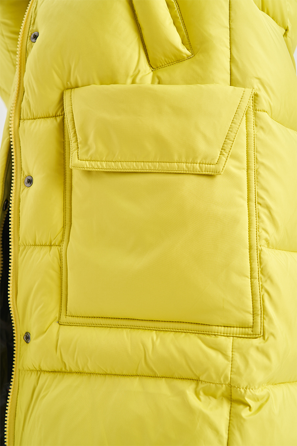 FODARLLOY Cotton Padded Clothes Thickened Warm Medium Long Hooded Outwear Winter Coat Plus Size Women'S Coats