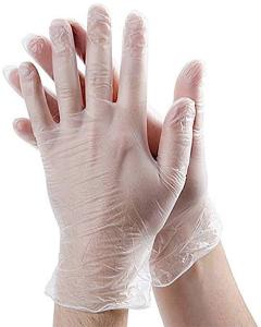 China Hand Protection White Disposable Medical PVC Gloves wholesale