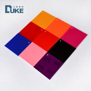 China 5mm Colored Acrylic PMMA Mirror Sheet Light Transmission 92% wholesale