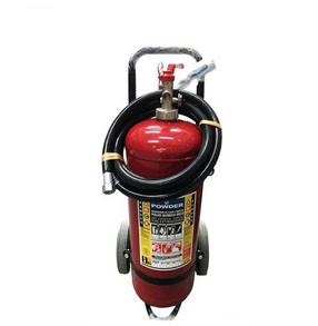 China Industrial Wheeled Fire Extinguisher , 30Kg Portable Dry Powder Fire Extinguisher wholesale