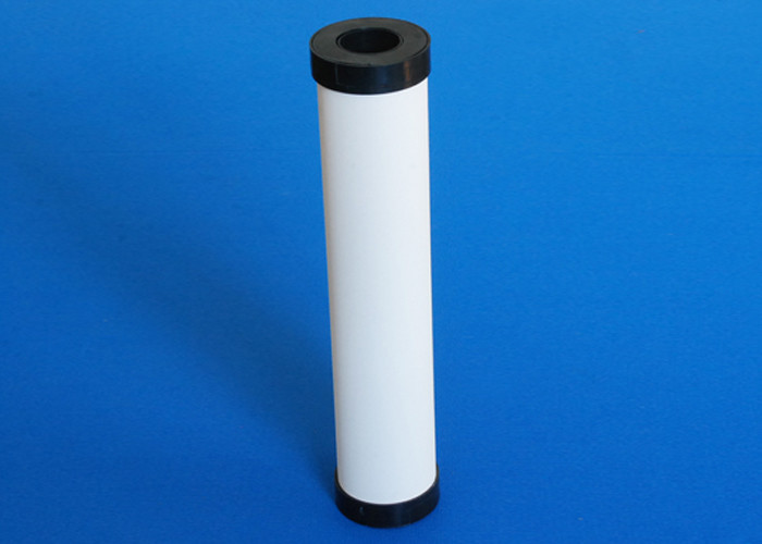 Self sterilizing hemisphere ceramic filter cartridge for bacteria and E coli removal in drinking water