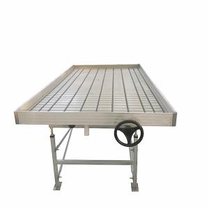 China Heavy Duty 70-300kg Greenhouse Rolling Benches 5*8ft Ebb And Flow Rolling Benches wholesale
