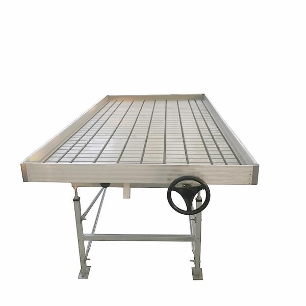 Heavy Duty 70-300kg Greenhouse Rolling Benches 5*8ft Ebb And Flow Rolling