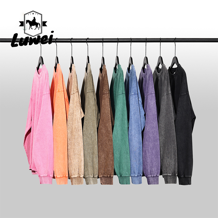 Customize Printed Heavy Cotton Hoodie Plus Size Plain Long Sleeve Sweatshirts