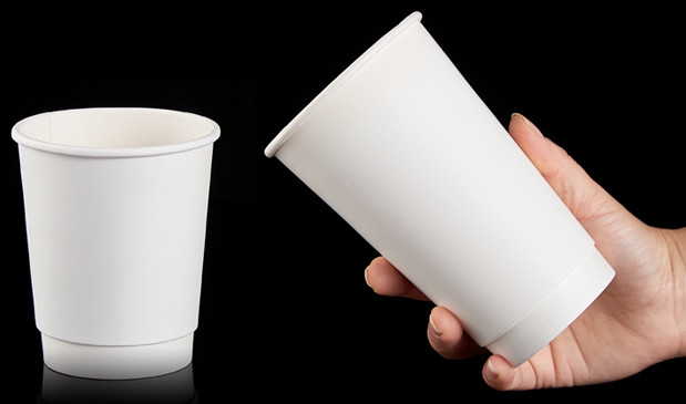 Double Layer Hollow Paper Coffee Cups Thickened Disposable 8 Oz To 22 Oz
