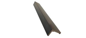 China Composite Decking End Cover 40X28mm WPC Outdoor Flooring Accessory wholesale