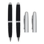 Luxury 1.0mm Metal Ballpoint Pen Thick Barrel Ball Pen Comfortable EVA Grip