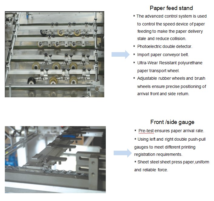 Flat Automatic Die Cutting and Creasing Machine for Corrugated Cardboard Carton Box