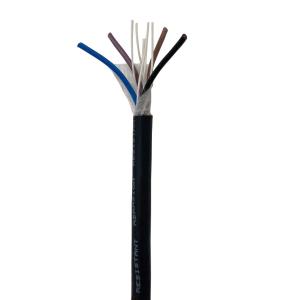 China Black Color PVC Insulation PUR Cables Flame Retardant Cable wholesale