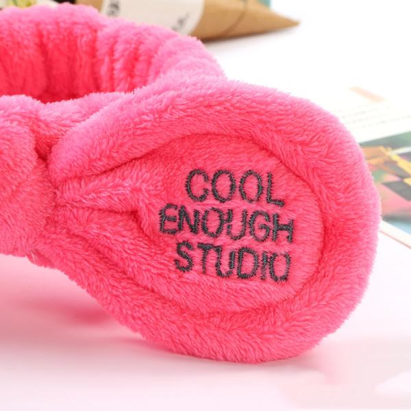Adjustable Elastic Hair Band Ties Facial Makeup Headbands Facial Cosmetic Bow Knot