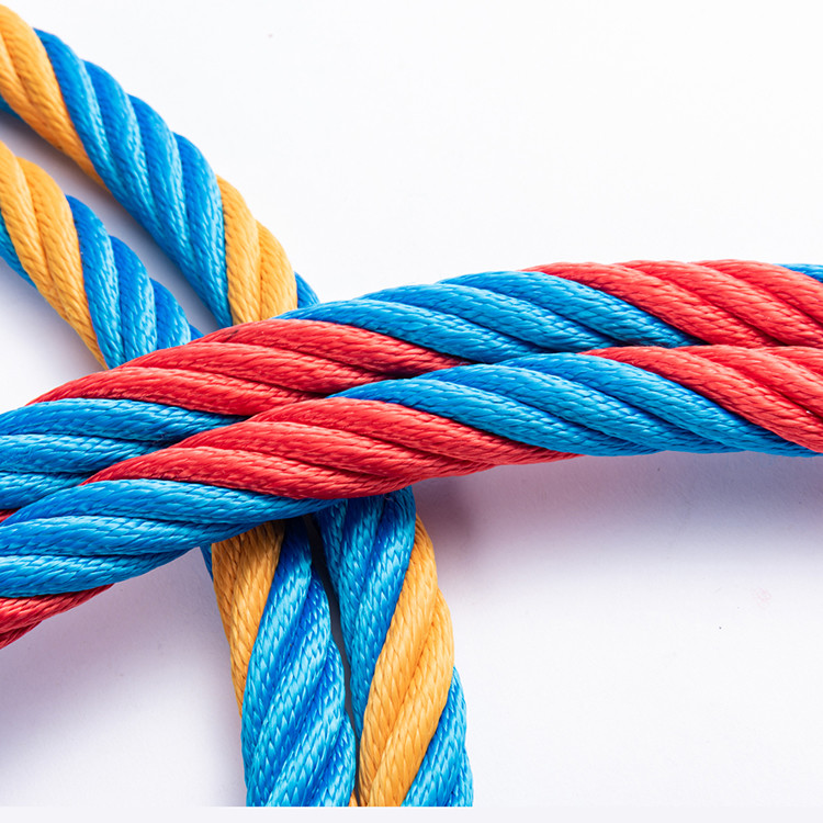 customized Nylon Outdoor Playground Combination Rope With Glue