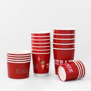 China 363ml Personalised Ice Cream Bowl Eco Disposable Dessert Yogurt Bowl wholesale